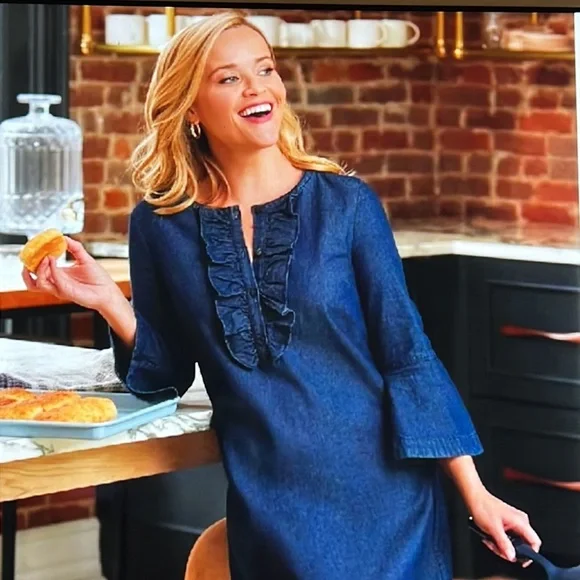 Draper James Dresses Draper James Denim Dress Size Poshmark